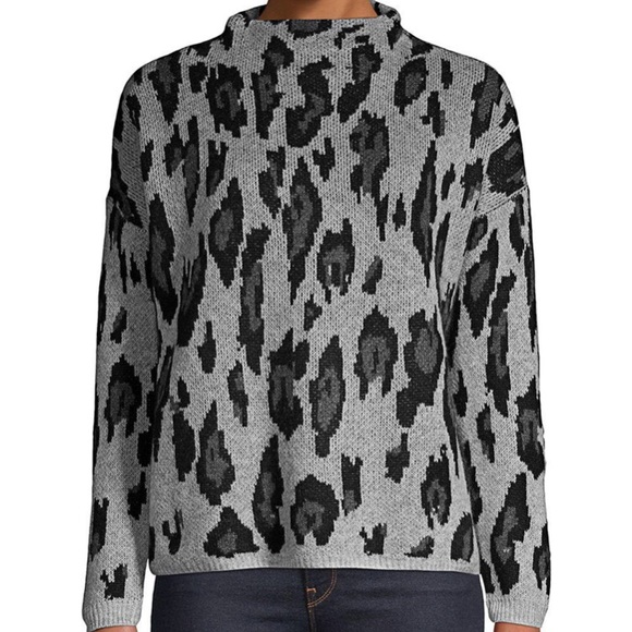 ply cashmere Sweaters - Women’s ply cashmere leopard cashmere sweater NWT ply cashmere Sweaters - Women’s ply cashmere leopard cashmere sweater NWT